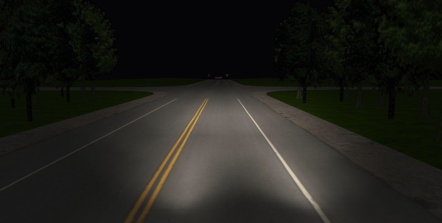 Simulated beam pattern, iteration 8: the starting point
